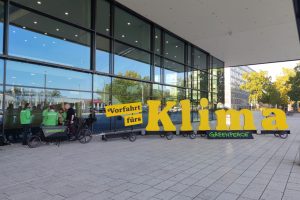 Greenpeace-Protest für Klimaschutz