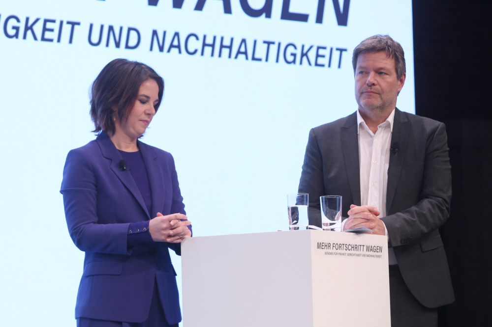 Annalena Baerbock und Robert Habeck