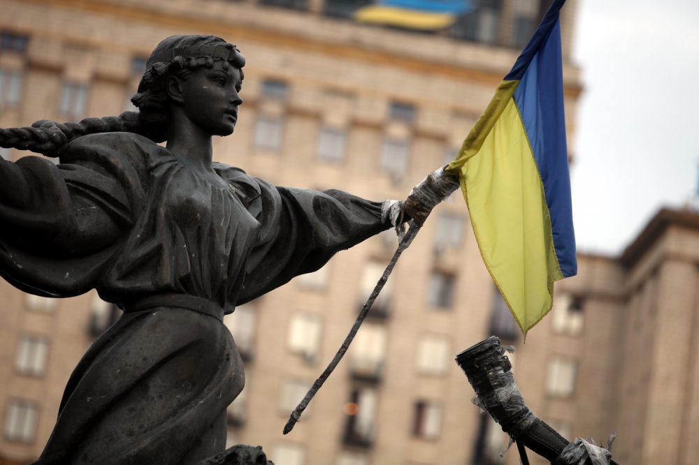 Flagge der Ukraine