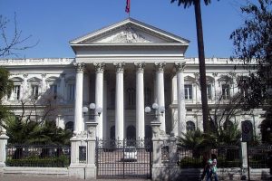 Historisches Regierungsgebäude in Santiago de Chile