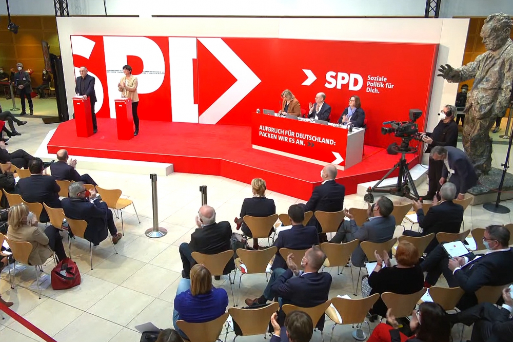 SPD-Sonderparteitag am 04.12.2021