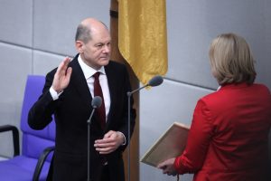 Olaf Scholz am 8.12.21