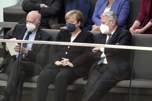 Merkel das letzte Mal im Bundestag