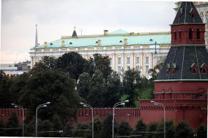 Mauer des Kreml in Moskau
