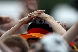 Fußballfan der Deutschen Fußball-Nationalmannschaft