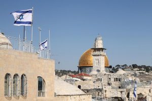 Tempelberg mit Felsendom in Jerusalem