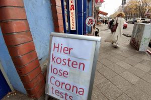 Kostenloser Corona-Test in einer Apotheke