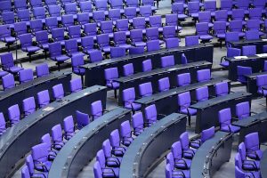 Sitze im Bundestagsplenum