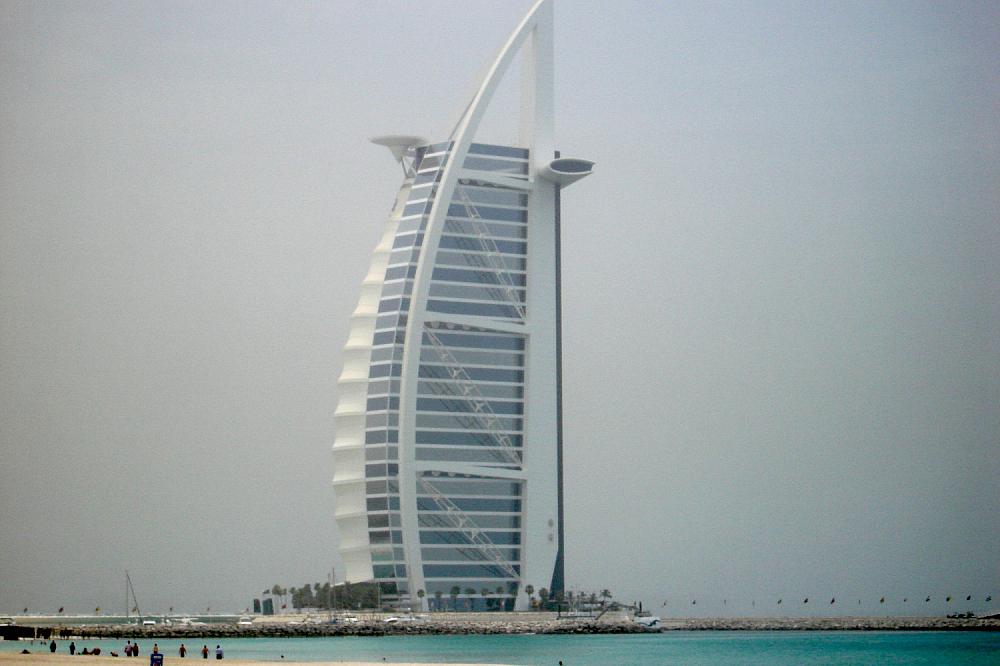 Hotel Burj al-Arab in Dubai