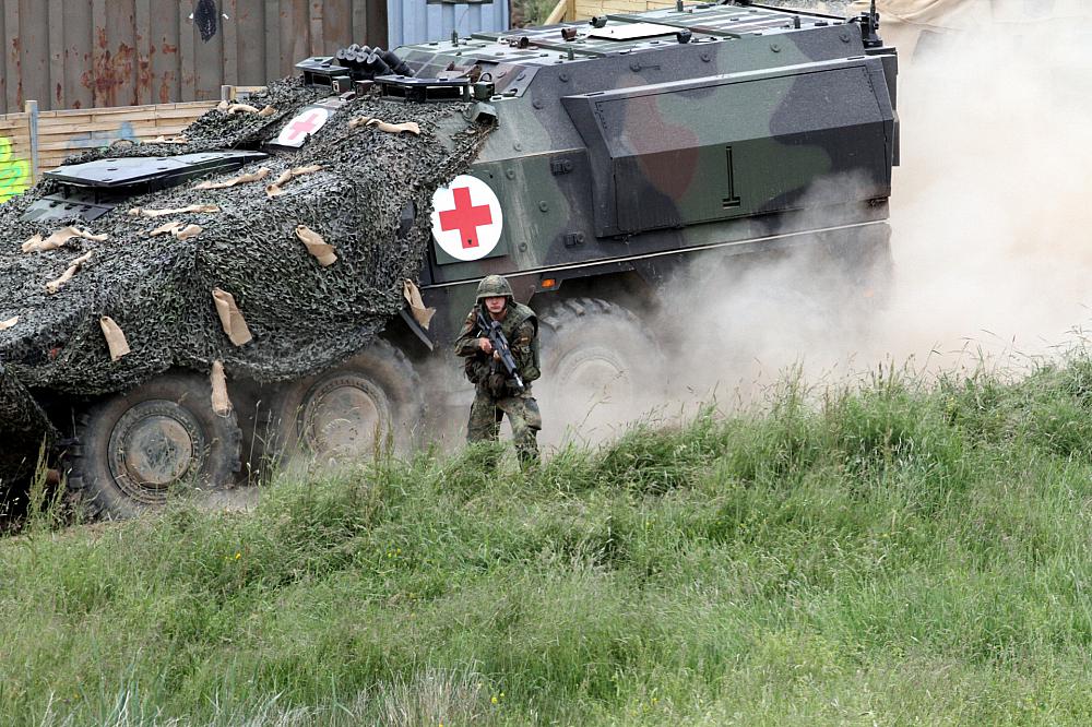 Bundeswehr-Sanitätspanzer (Archiv)