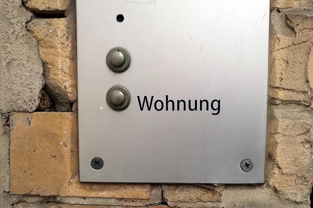 Klingel an einer Wohnung