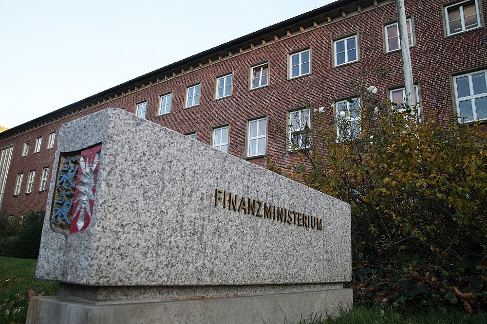 Finanzministerium von Schleswig-Holstein in Kiel (Archiv)