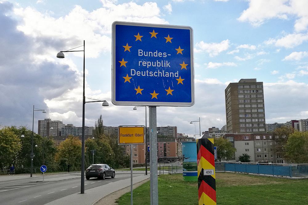 Grenze Polen-Deutschland bei Frankfurt (Oder) (Archiv)