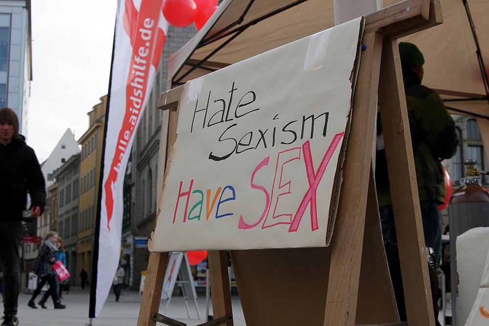 Protest gegen Sexismus