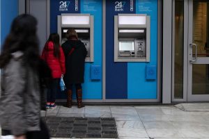Geldautomat in Athen