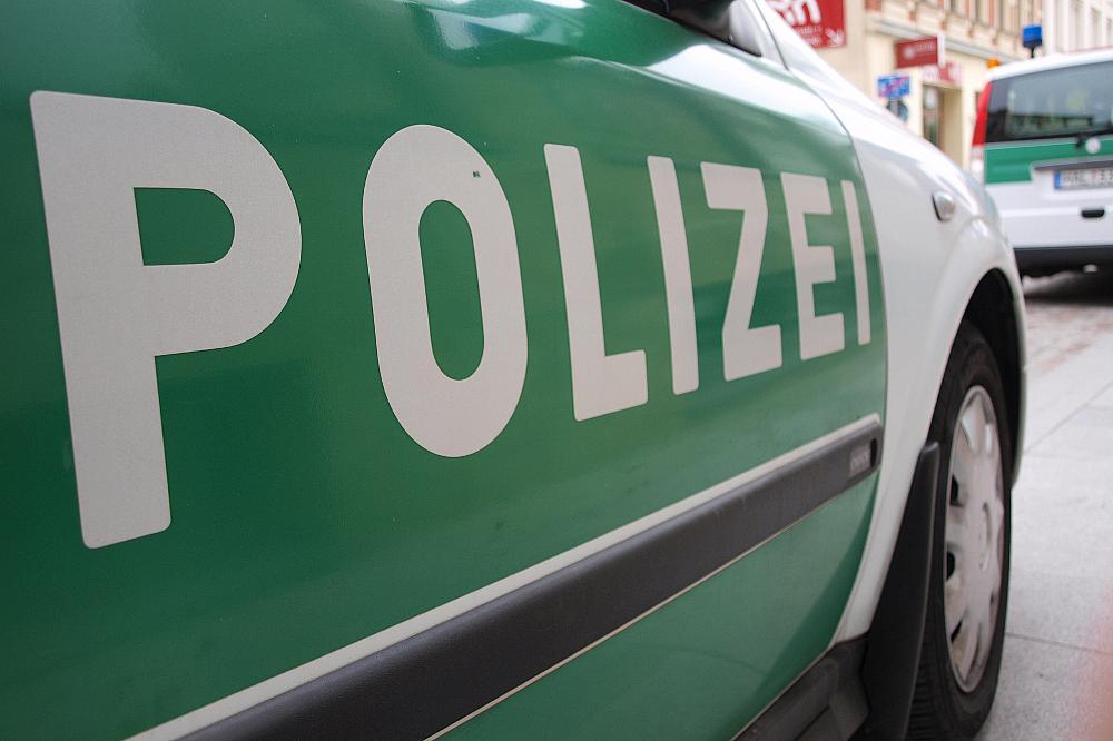 Polizeistreife im Einsatz