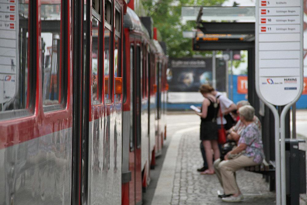 Straßenbahnhaltestelle (Archiv)