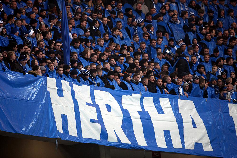 Fans von Hertha BSC