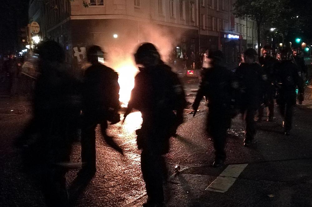 Randale beim G20-Gipfel in Hamburg 2017