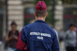 Ungarische Polizei (Archiv)