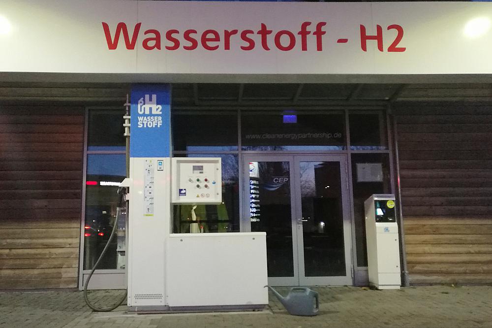 Wasserstoff-Tankstelle (Archiv)