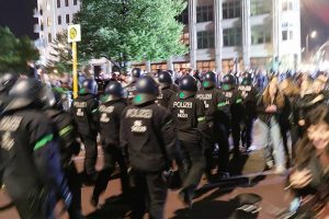 Polizei am 1. Mai 2022 in Berlin