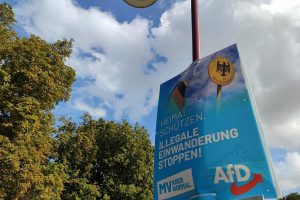 AfD-Plakat zur Landtagswahl Mecklenburg-Vorpommern 2021