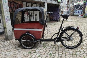 Lastenfahrrad in Berlin-Kreuzberg