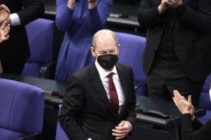 Olaf Scholz im Bundestag