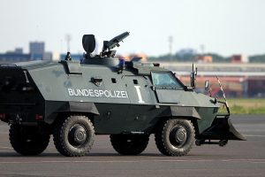 Panzer der Bundespolizei (Archiv)