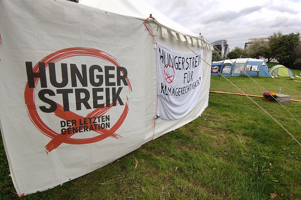 Hungerstreik-Camp