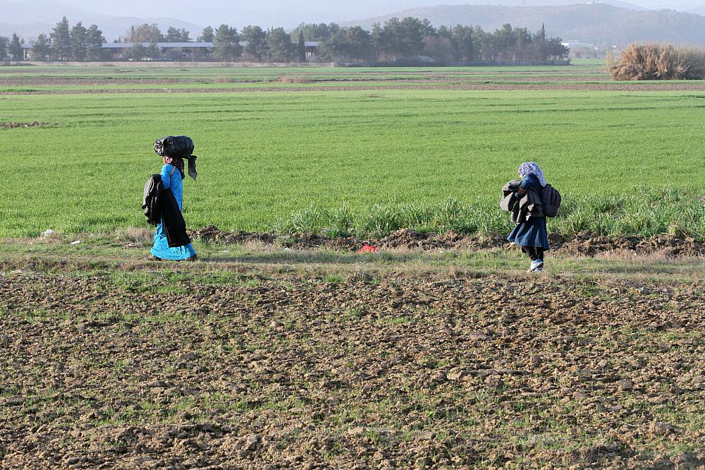 Flüchtlinge auf der Balkanroute (Archiv)