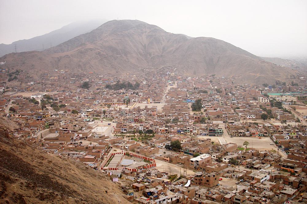 Blick über Lima