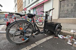 Lastenfahrrad in Berlin-Kreuzberg