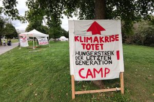 Hungerstreik-Camp