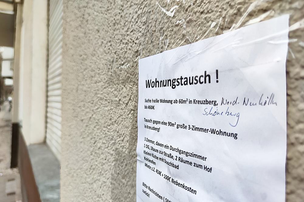 Suchanzeige für Wohnungstausch