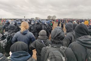 Demo bei Lützerath am 14.01.2023