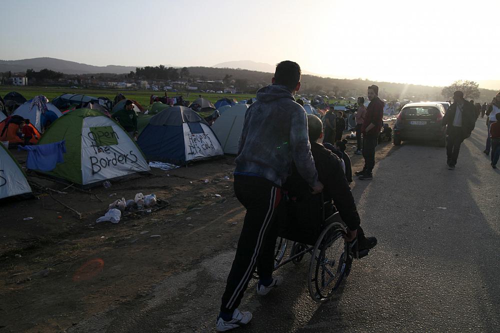 Flüchtlinge auf der Balkanroute (Archiv)