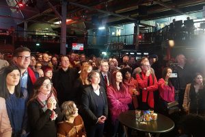 Berliner SPD-Wahlparty am 12.02.2023