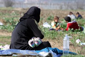 Flüchtlinge auf der Balkanroute (Archiv)