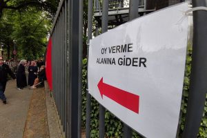 Türkisches Wahllokal in Berlin am 20.05.2023