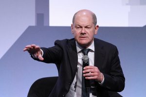 Olaf Scholz am 24.05.2023 beim Deutschen Städtetag