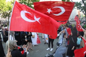 Anhänger von Erdogan am 28.05.2023
