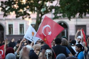 Anhänger von Erdogan am 28.05.2023