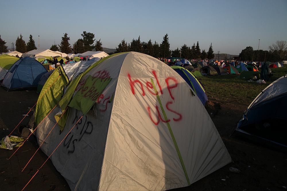 Flüchtlingslager Idomeni