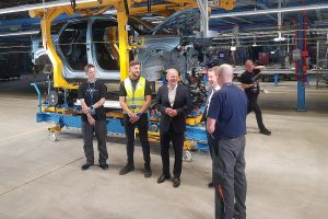 Olaf Scholz im Kölner Ford-Werk am 12.06.2023