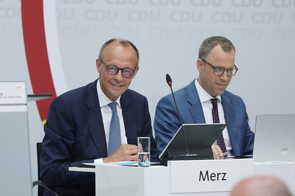 Friedrich Merz und Mario Czaja