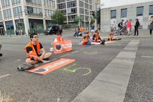 Protest von "Letzter Generation" am 19.06.2023