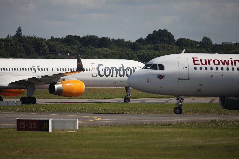 Condor und Eurowings (Archiv)