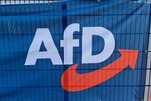 Logo vor AfD-Parteitag (Archiv)